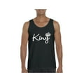 thumbnail image 1 of MmF - Men's Tank Top for Men, up to Men Size 3XL - King Crown, 1 of 5