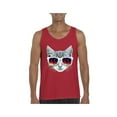 thumbnail image 1 of MmF - Men's Tank Top for Men, up to Men Size 3XL - Kitty, 1 of 5