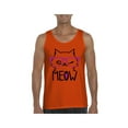 thumbnail image 1 of MmF - Men's Tank Top for Men, up to Men Size 3XL - Meow Cute Cat Kitty, 1 of 5