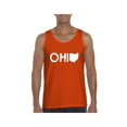 thumbnail image 1 of MmF - Men's Tank Top for Men, up to Men Size 3XL - Ohio Map, 1 of 5