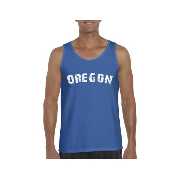 MmF - Men's Tank Top for Men, up to Men Size 3XL - Oregon