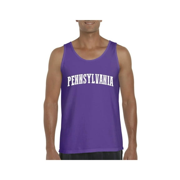 MmF - Men's Tank Top for Men, up to Men Size 3XL - Philadelphia Pennsylvania