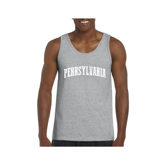 MmF - Men's Tank Top for Men, up to Men Size 3XL - Philadelphia Pennsylvania