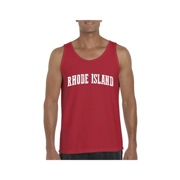MmF - Men's Tank Top for Men, up to Men Size 3XL - Rhode Island