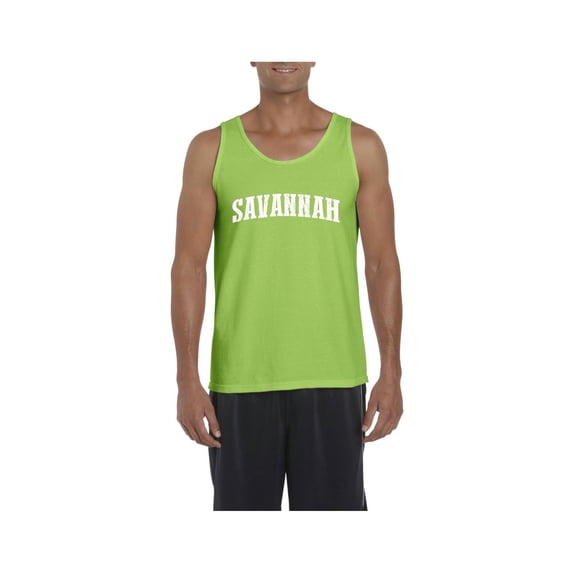 MmF - Men's Tank Top for Men, up to Men Size 3XL - Savannah