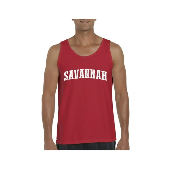 MmF - Men's Tank Top for Men, up to Men Size 3XL - Savannah