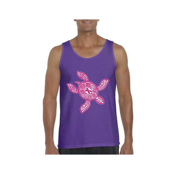 MmF - Men's Tank Top for Men, up to Men Size 3XL - Sea Turtle Hawaii