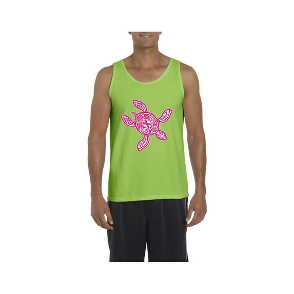MmF - Men's Tank Top for Men, up to Men Size 3XL - Sea Turtle Hawaii