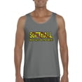 thumbnail image 1 of MmF - Men's Tank Top for Men, up to Men Size 3XL - Softball Play Hard or Go Home, 1 of 5