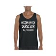 thumbnail image 1 of MmF - Men's Tank Top for Men, up to Men Size 3XL - Wooden Spoon Survivor, 1 of 5