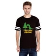 thumbnail image 1 of MmF - Mens Football Fine Jersey T-shirts - XMAS DINOSAUR, 1 of 3