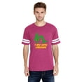thumbnail image 1 of MmF - Mens Football Fine Jersey T-shirts - XMAS DINOSAUR, 1 of 3