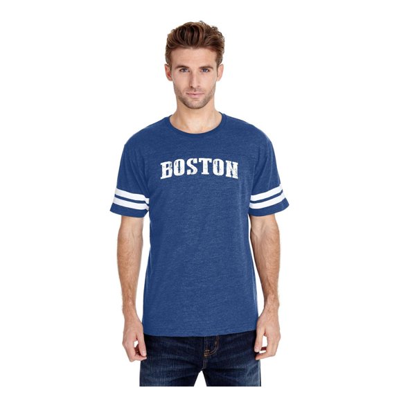 MmF - Mens Football Fine Jersey T-shirts, up to Size 3XL - Boston
