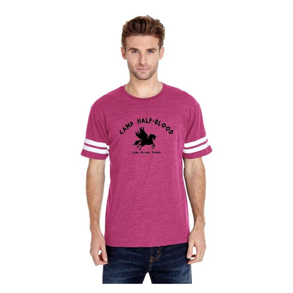 MmF - Mens Football Fine Jersey T-shirts, up to Size 3XL - Camp Half Blood Demigods