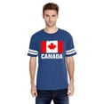 thumbnail image 1 of MmF - Mens Football Fine Jersey T-shirts, up to Size 3XL - Canada Flag, 1 of 5