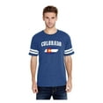 thumbnail image 1 of MmF - Mens Football Fine Jersey T-shirts, up to Size 3XL - Colorado Flag, 1 of 5