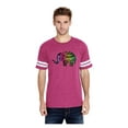 thumbnail image 1 of MmF - Mens Football Fine Jersey T-shirts, up to Size 3XL - Elephant, 1 of 5