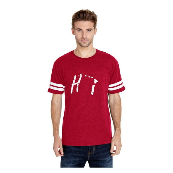 MmF - Mens Football Fine Jersey T-shirts, up to Size 3XL - Hawaii