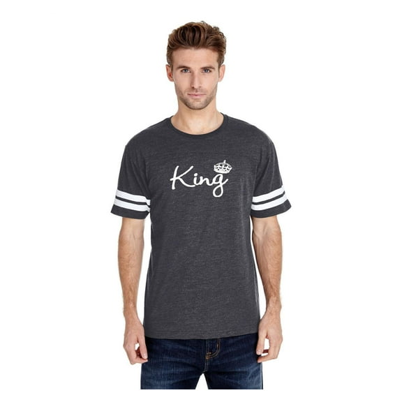 MmF - Mens Football Fine Jersey T-shirts, up to Size 3XL - King Crown