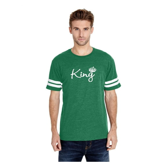 MmF - Mens Football Fine Jersey T-shirts, up to Size 3XL - King Crown