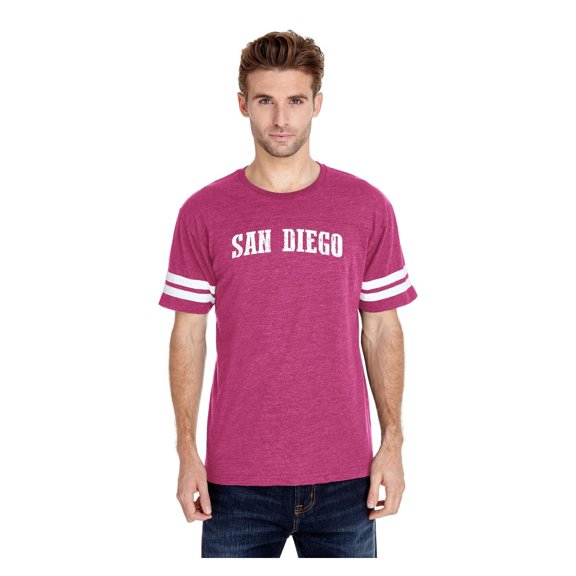 MmF - Mens Football Fine Jersey T-shirts, up to Size 3XL - San Diego