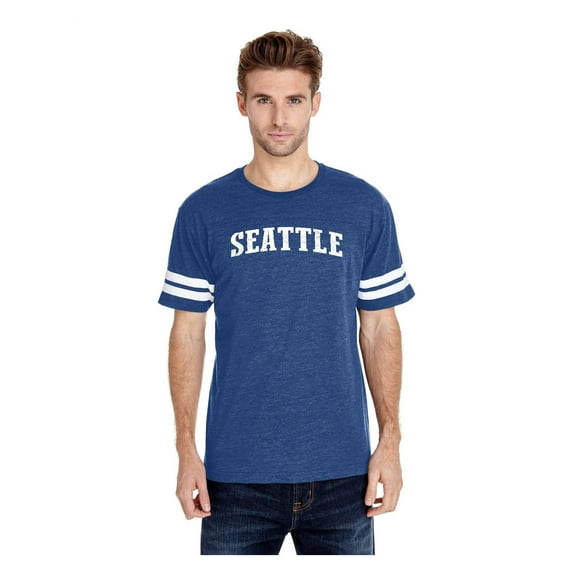 MmF - Mens Football Fine Jersey T-shirts, up to Size 3XL - Seattle