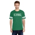 thumbnail image 1 of MmF - Mens Football Fine Jersey T-shirts, up to Size 3XL - Softball with Ball, 1 of 5