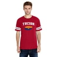thumbnail image 1 of MmF - Mens Football Fine Jersey T-shirts, up to Size 3XL - Tucson Arizona Flag, 1 of 5