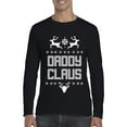 thumbnail image 1 of MmF - Mens Long Sleeve T-Shirts - Christmas Santa Claus Daddy, 1 of 5