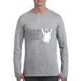 thumbnail image 1 of MmF - Mens Long Sleeve T-Shirts - Halloween Let`s Get Sheet Faced Ghost, 1 of 5