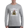thumbnail image 1 of MmF - Mens Long Sleeve T-Shirts - MERRY XMAS FROM JESUS, 1 of 5