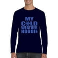 thumbnail image 1 of MmF - Mens Long Sleeve T-Shirts - MY COLD WEATHER XMAS HOODIE, 1 of 5