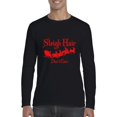 thumbnail image 1 of MmF - Mens Long Sleeve T-Shirts - SLEIGH HAIR DON'T CARE, 1 of 5