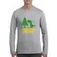 thumbnail image 1 of MmF - Mens Long Sleeve T-Shirts - XMAS DINOSAUR, 1 of 5