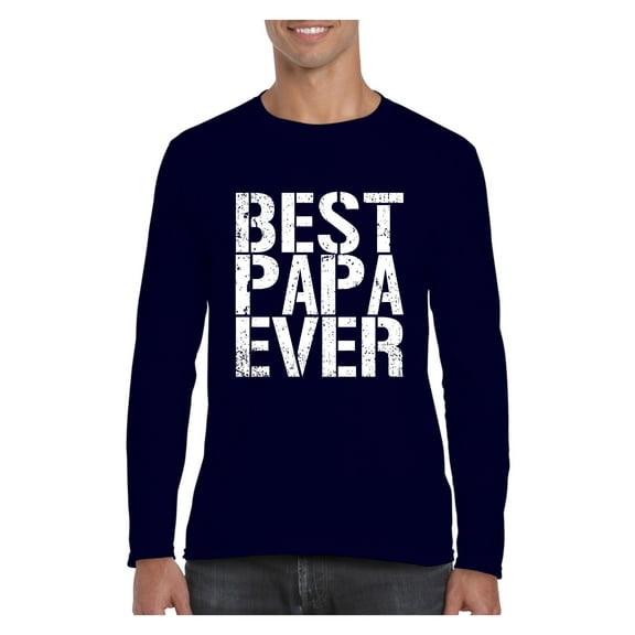 MmF - Mens Long Sleeve T-Shirts, up to Size 5XL - Best Papa