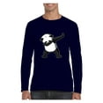 thumbnail image 1 of MmF - Mens Long Sleeve T-Shirts, up to Size 5XL - Dancing Panda, 1 of 4