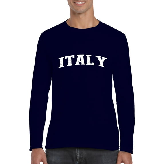 MmF - Mens Long Sleeve T-Shirts, up to Size 5XL - Italy