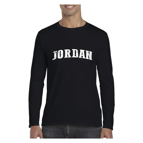 MmF - Mens Long Sleeve T-Shirts, up to Size 5XL - Jordan Amman