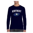 thumbnail image 1 of MmF - Mens Long Sleeve T-Shirts, up to Size 5XL - Kentucky, 1 of 4