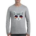 thumbnail image 1 of MmF - Mens Long Sleeve T-Shirts, up to Size 5XL - Kitty, 1 of 4