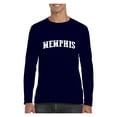 thumbnail image 1 of MmF - Mens Long Sleeve T-Shirts, up to Size 5XL - Memphis, 1 of 4