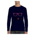thumbnail image 1 of MmF - Mens Long Sleeve T-Shirts, up to Size 5XL - Meow Cute Cat Kitty, 1 of 4