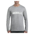 thumbnail image 1 of MmF - Mens Long Sleeve T-Shirts, up to Size 5XL - Nashville Tennessee Flag, 1 of 4