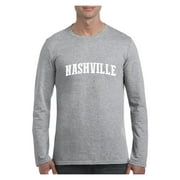 MmF - Mens Long Sleeve T-Shirts, up to Size 5XL - Nashville Tennessee Flag