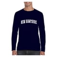 thumbnail image 1 of MmF - Mens Long Sleeve T-Shirts, up to Size 5XL - New Hampshire, 1 of 4