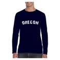 thumbnail image 1 of MmF - Mens Long Sleeve T-Shirts, up to Size 5XL - Oregon, 1 of 4