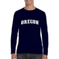 thumbnail image 1 of MmF - Mens Long Sleeve T-Shirts, up to Size 5XL - Oregon, 1 of 4