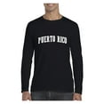 thumbnail image 1 of MmF - Mens Long Sleeve T-Shirts, up to Size 5XL - Puerto Rico, 1 of 4