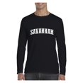 thumbnail image 1 of MmF - Mens Long Sleeve T-Shirts, up to Size 5XL - Savannah, 1 of 4