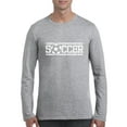 thumbnail image 1 of MmF - Mens Long Sleeve T-Shirts, up to Size 5XL - Soccer With Ball, 1 of 6